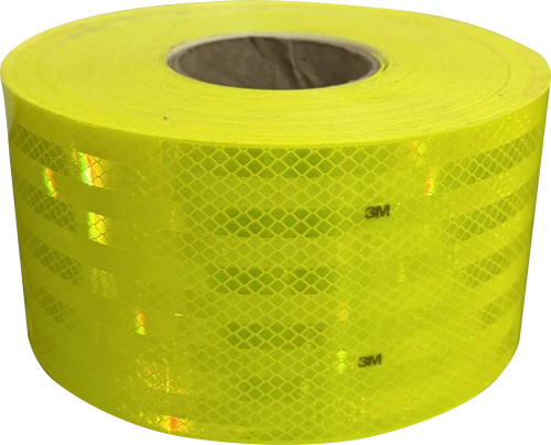 cinta reflectiva 3M vehicular 983-23 amarillo limon fluorescente