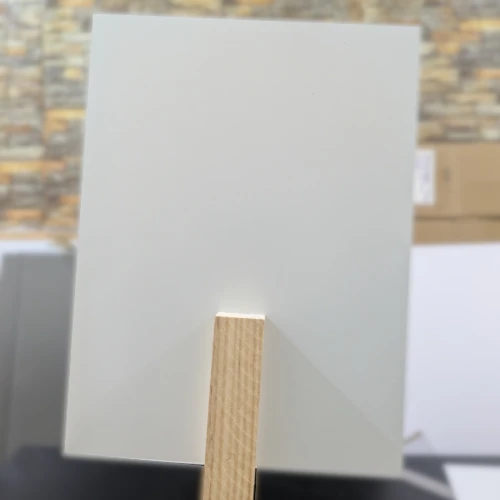 paletas en sustrato de aluminio vista posterior