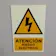 señales fotoluminiscentes riesgo electricos instalado