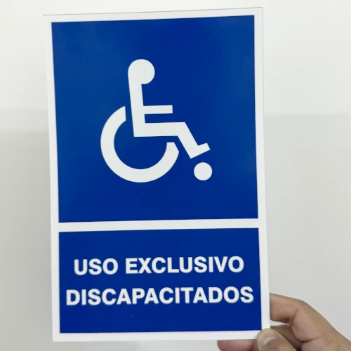 poliestireno señal seguridad