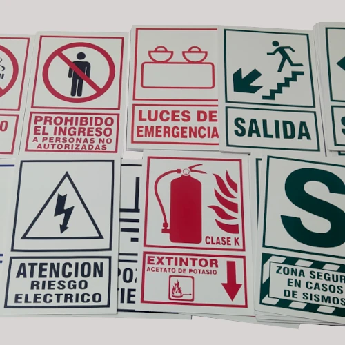 señales fotoluminiscentes