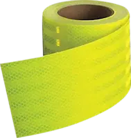 Rollo Cinta Reflectiva 3M Diamond Grade Serie 983-23, Amarillo Limón, 4" x 45.7 m