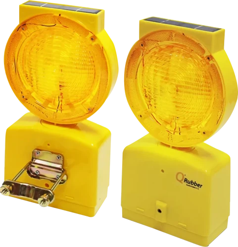 lampara destellante amarilla