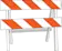 tranquera de madera tipo maletin 2 niveles
