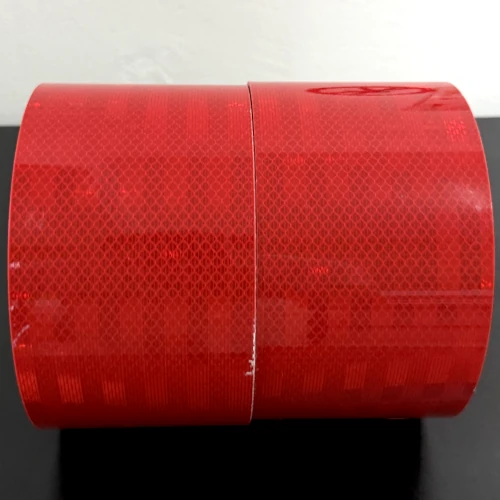 cinta reflectiva 4 pulg color rojo 3M