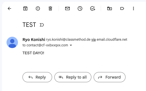Cloudflare Email Routing