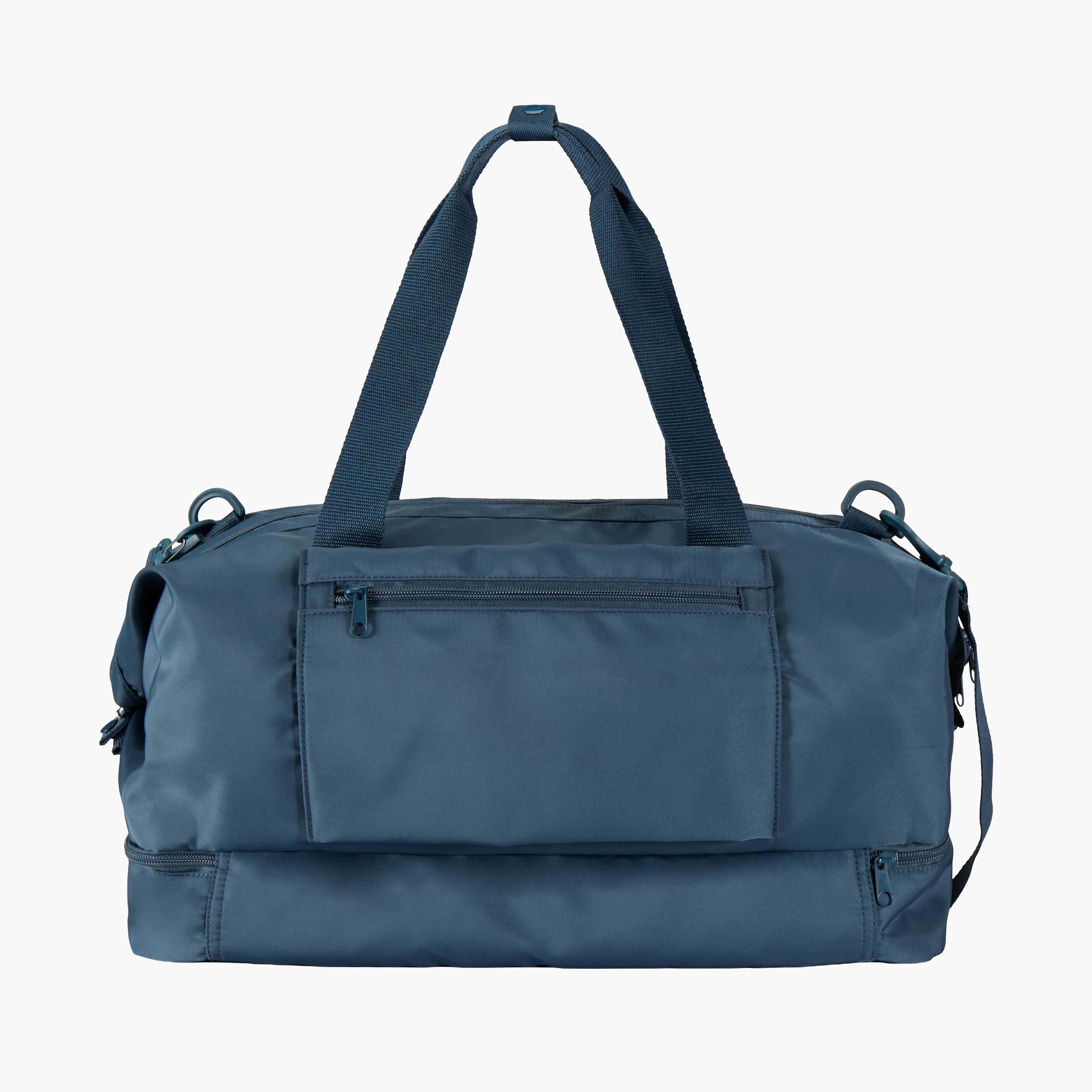 sasha production - recycled travel duffel