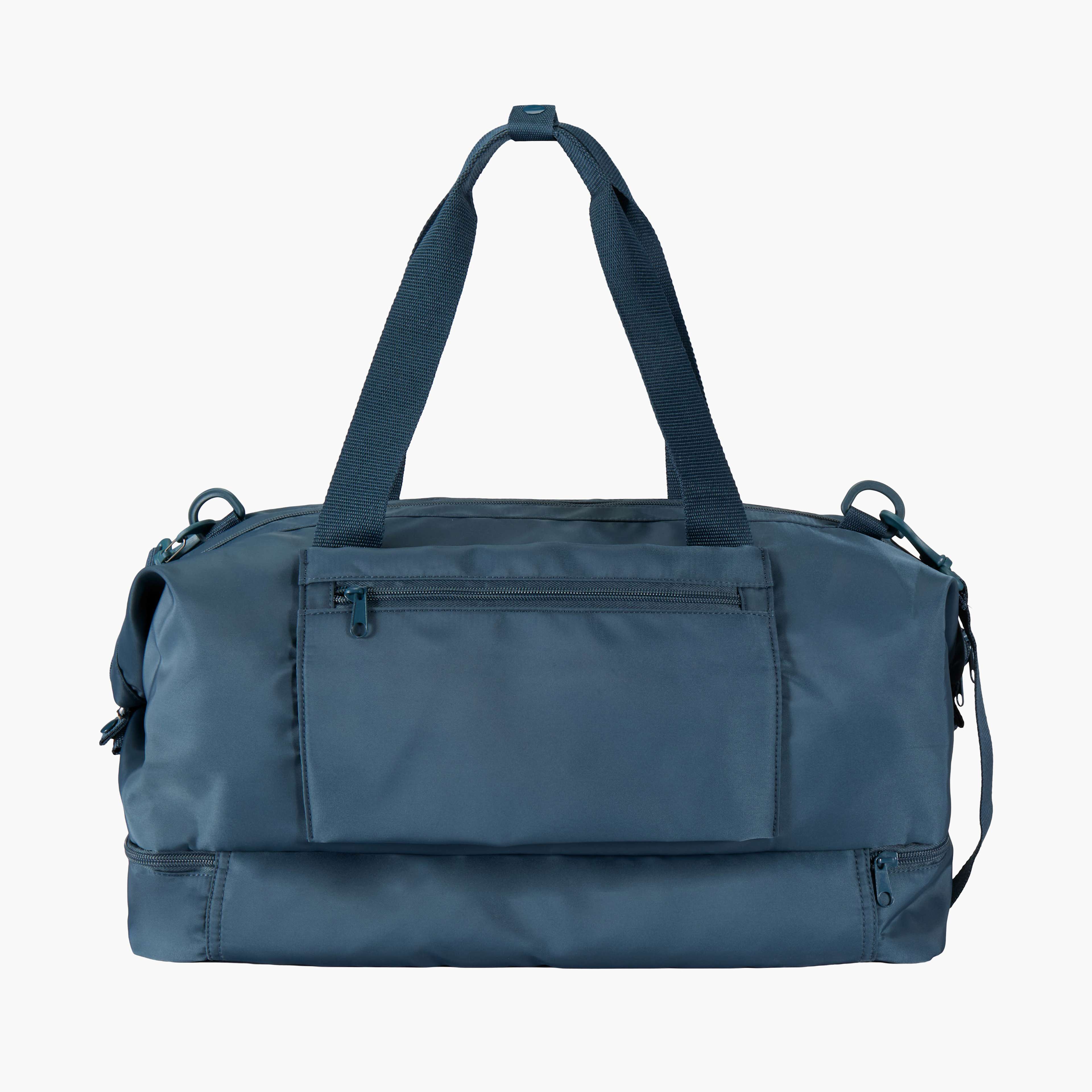 sasha production - recycled travel duffel