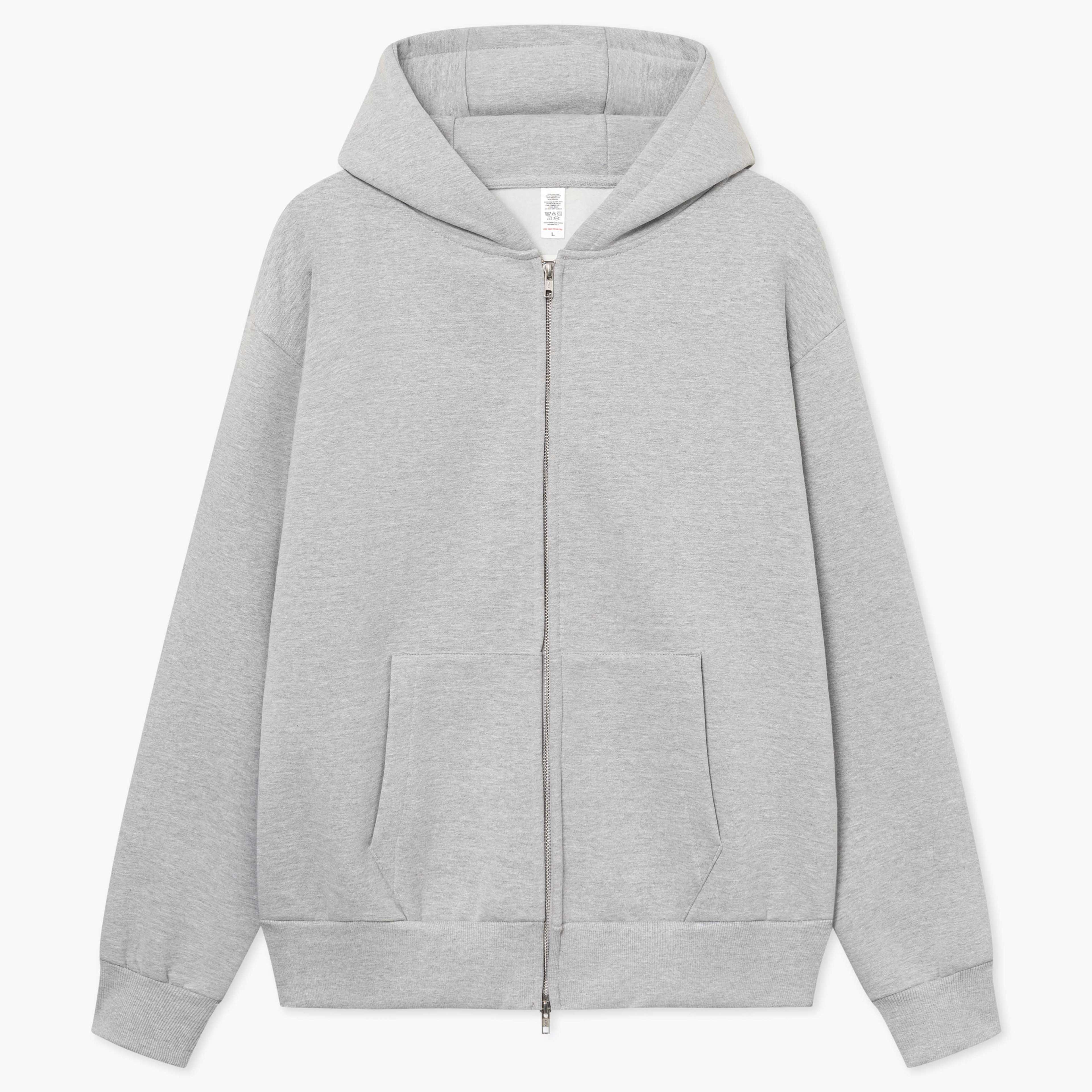 sasha production - double zip hoodie