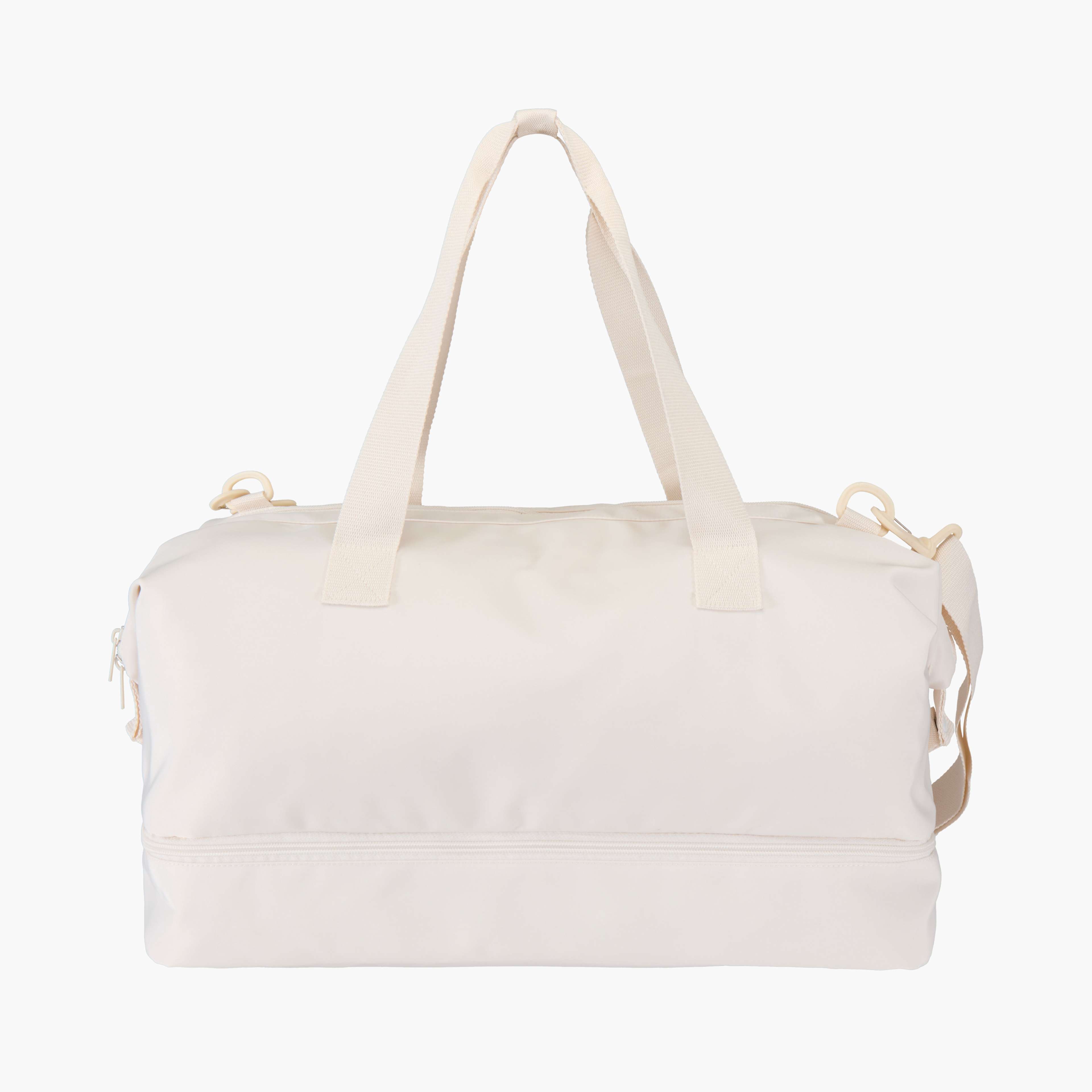 recycled travel duffel
