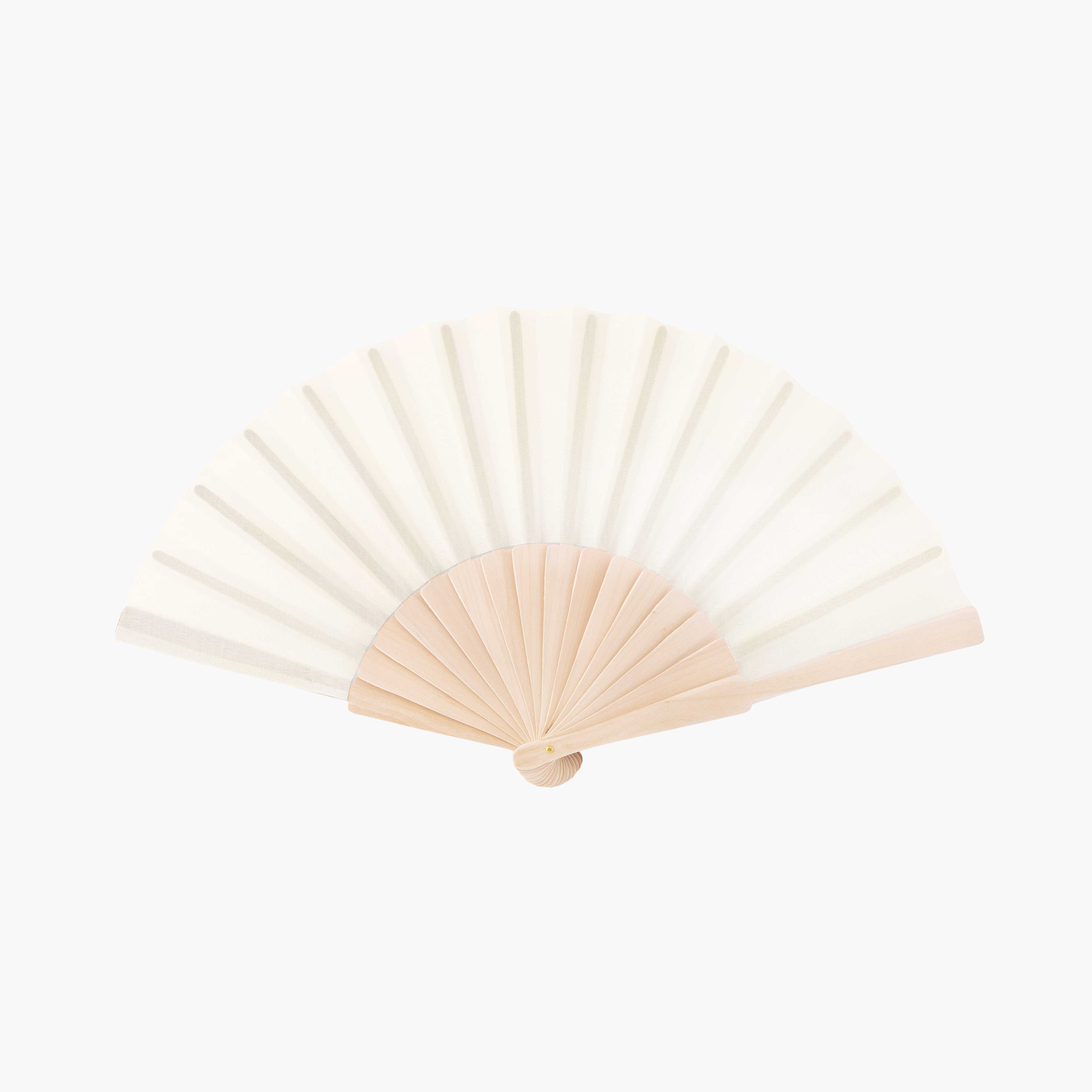 sasha production - wooden hand fan 