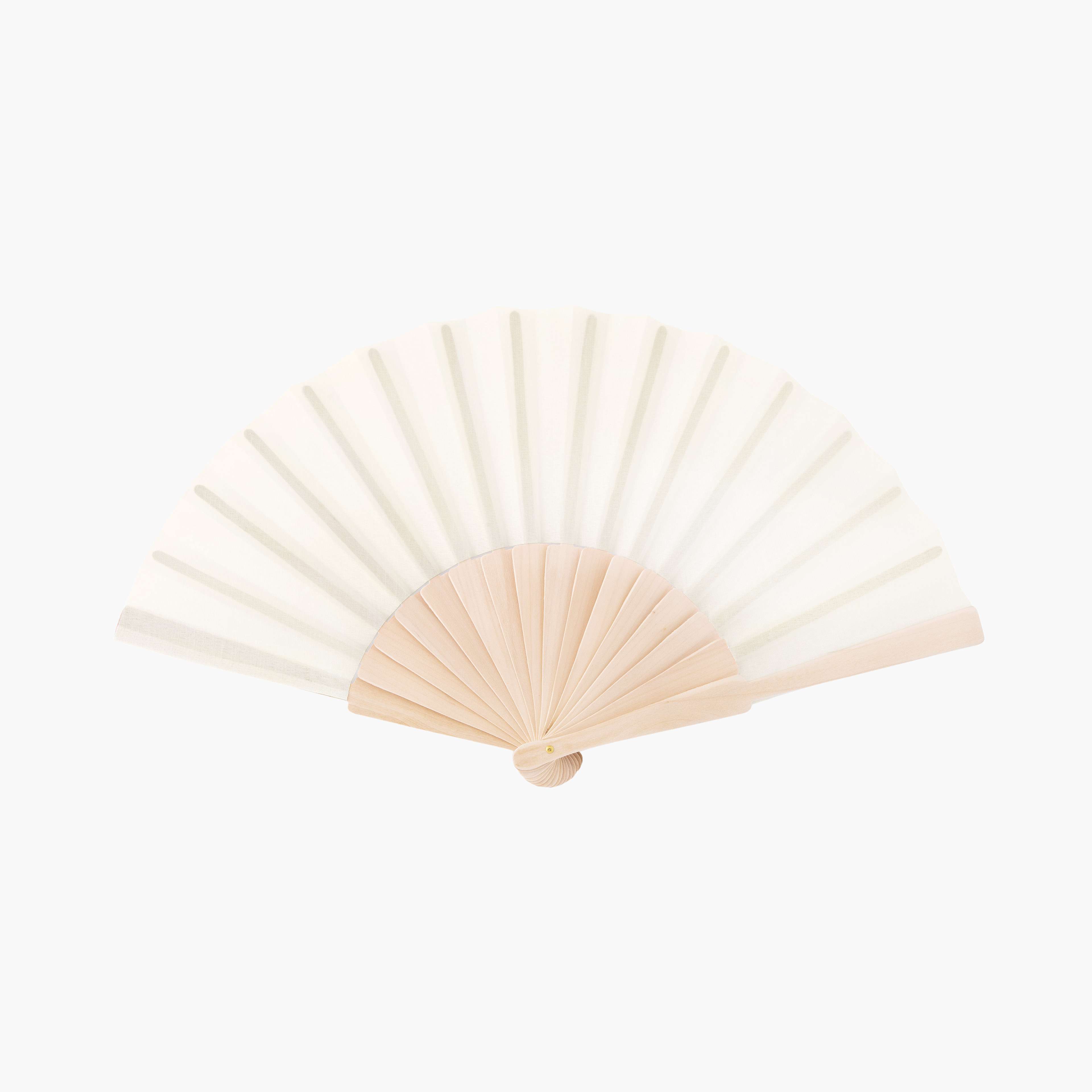 sasha production - wooden hand fan 