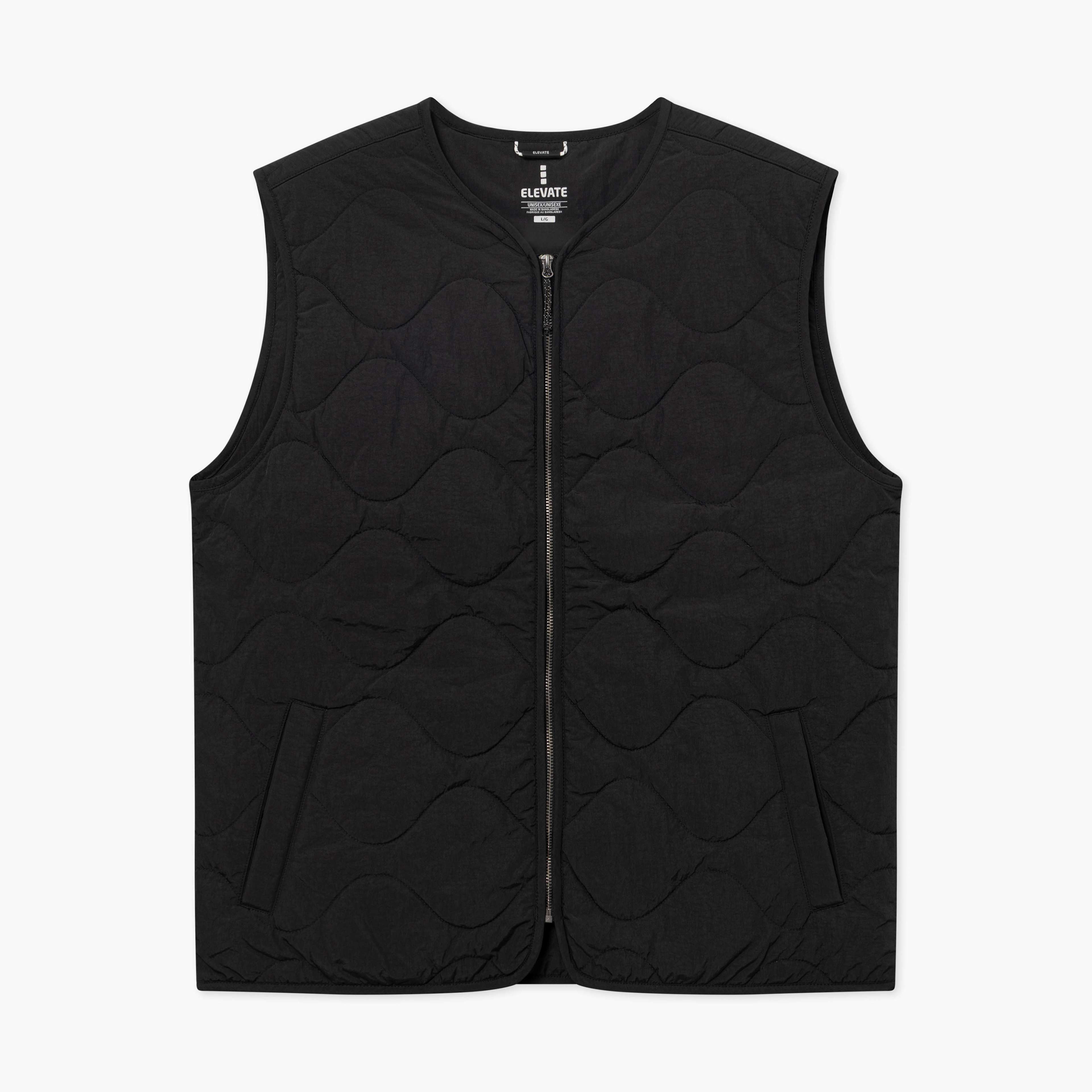 sasha production - quilted vest