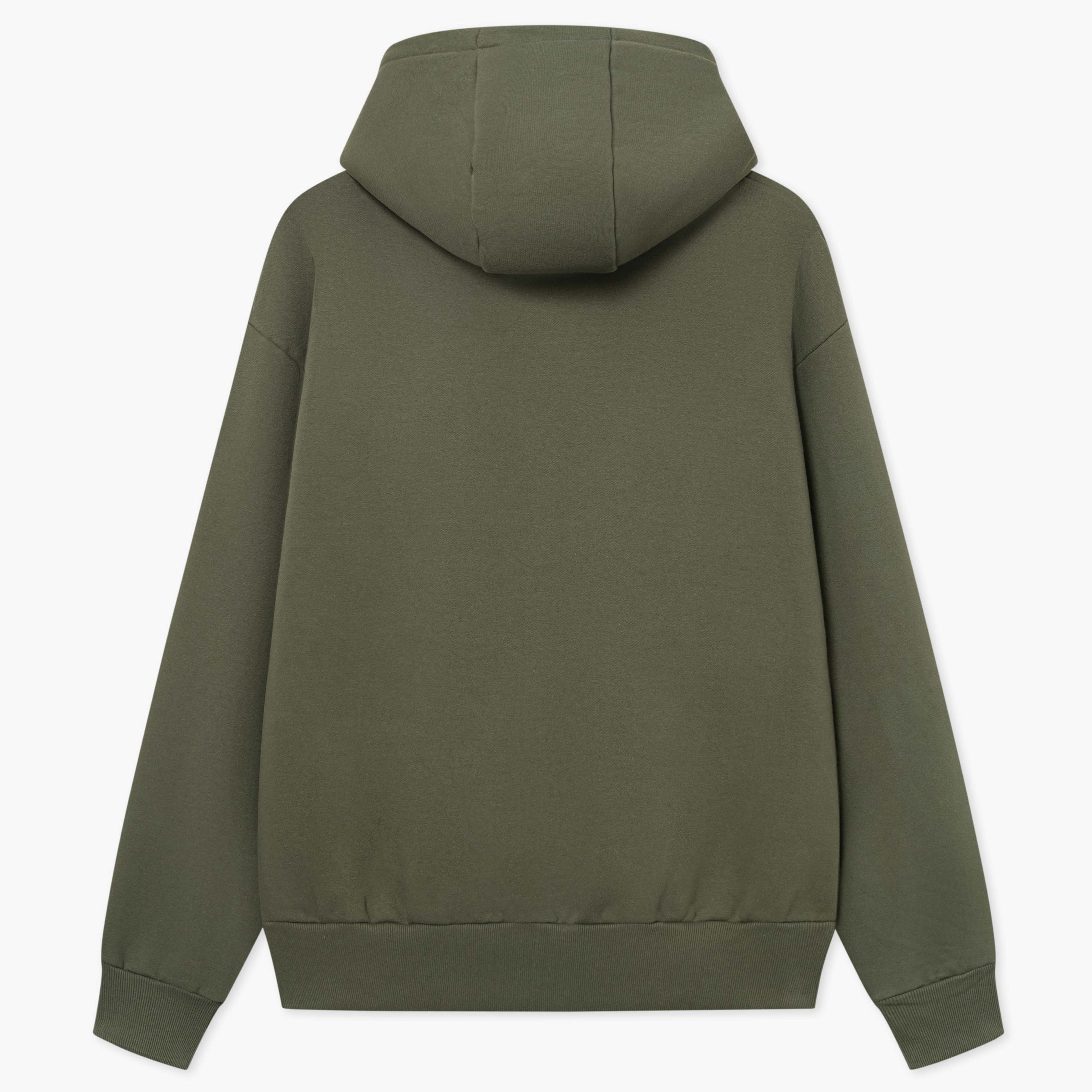 sasha production - double zip hoodie