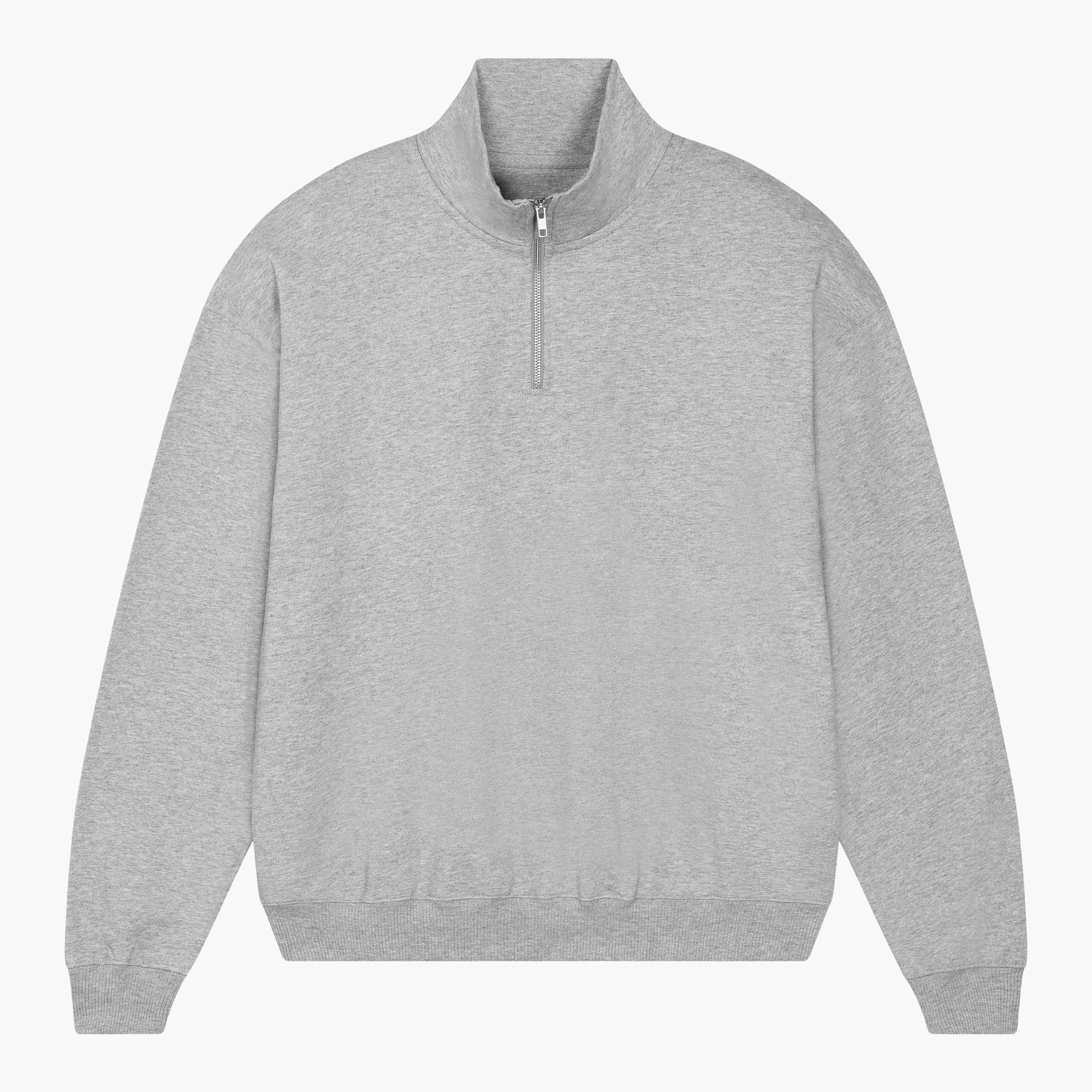 sasha production - relaxed half zip 