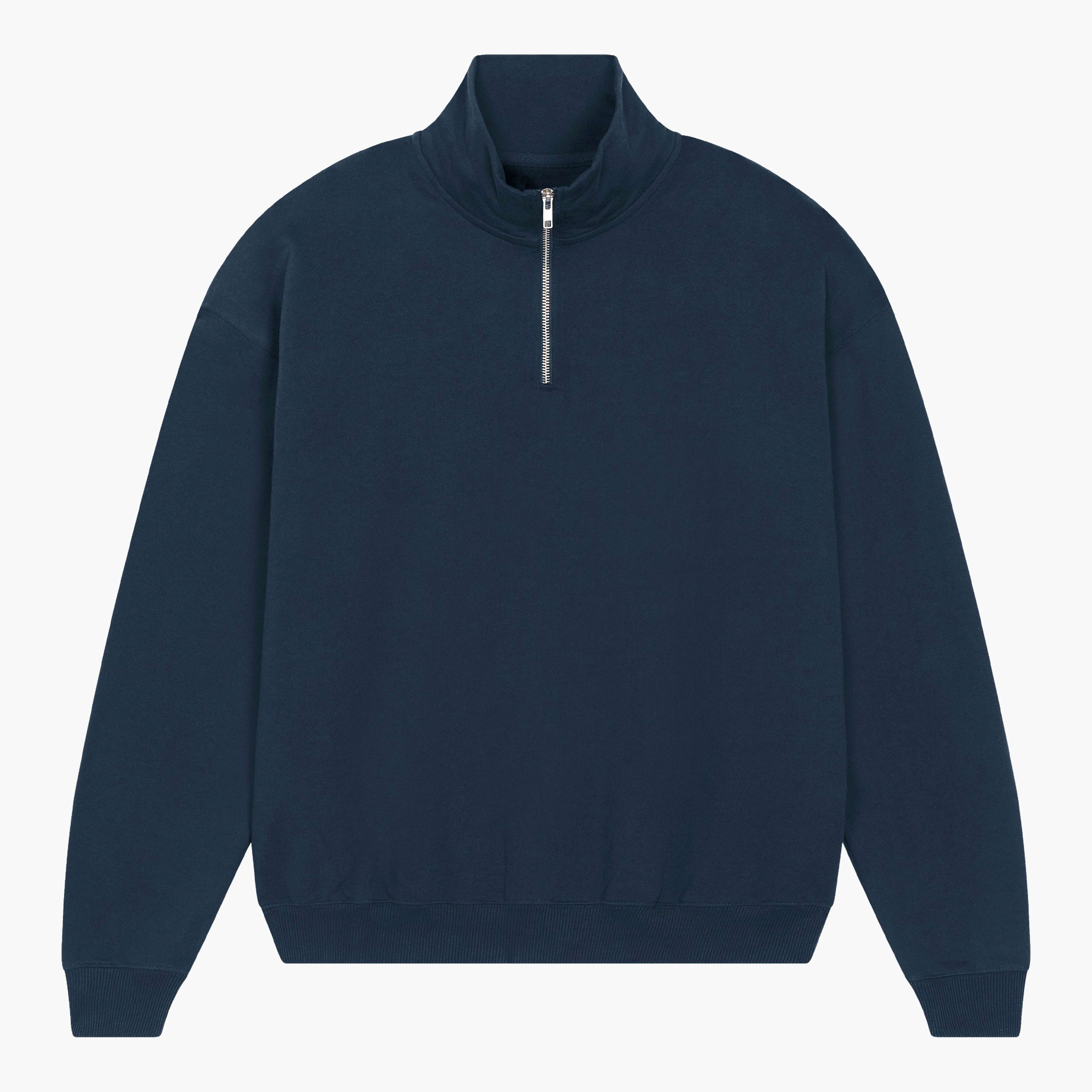 sasha production - relaxed half zip 