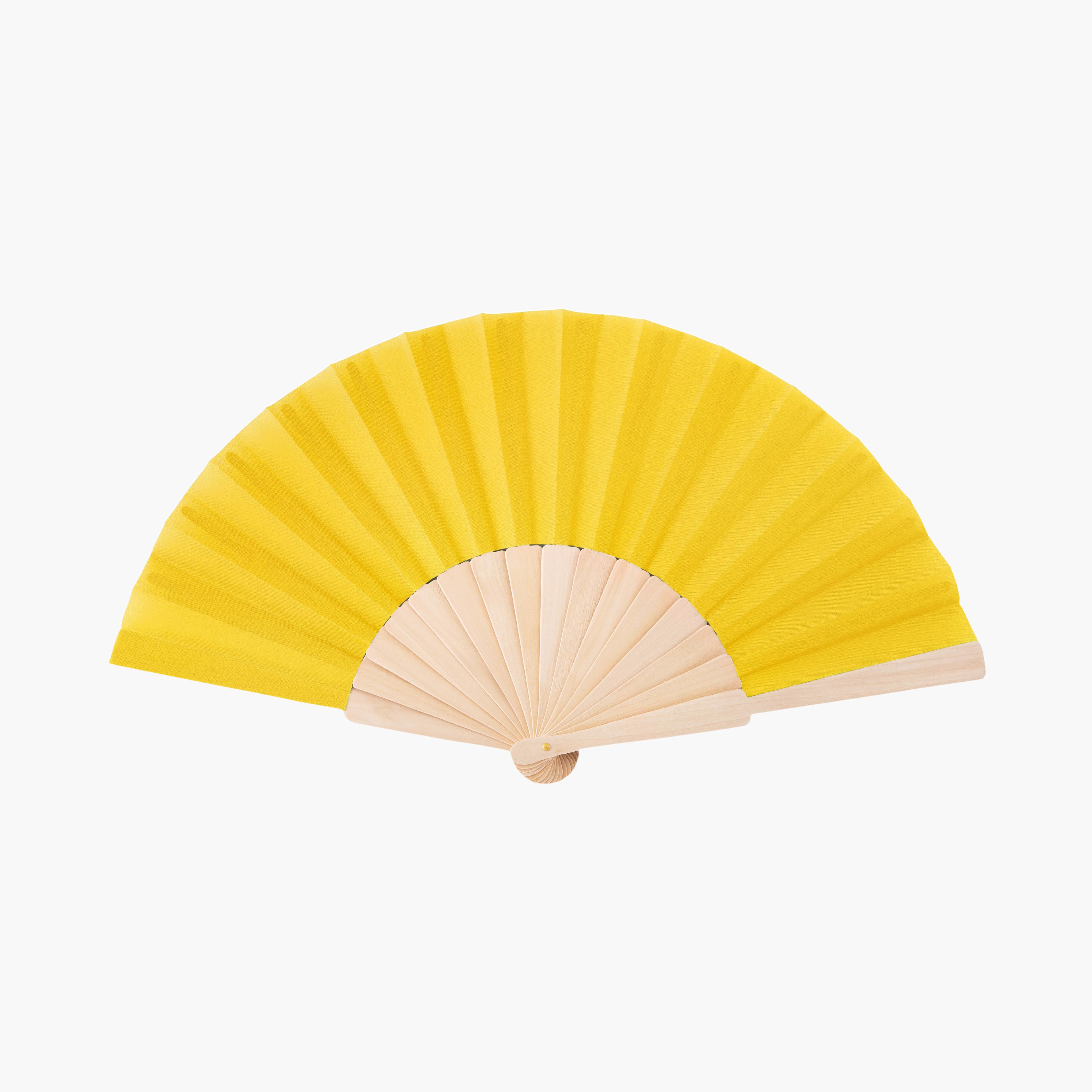 sasha production - wooden hand fan 