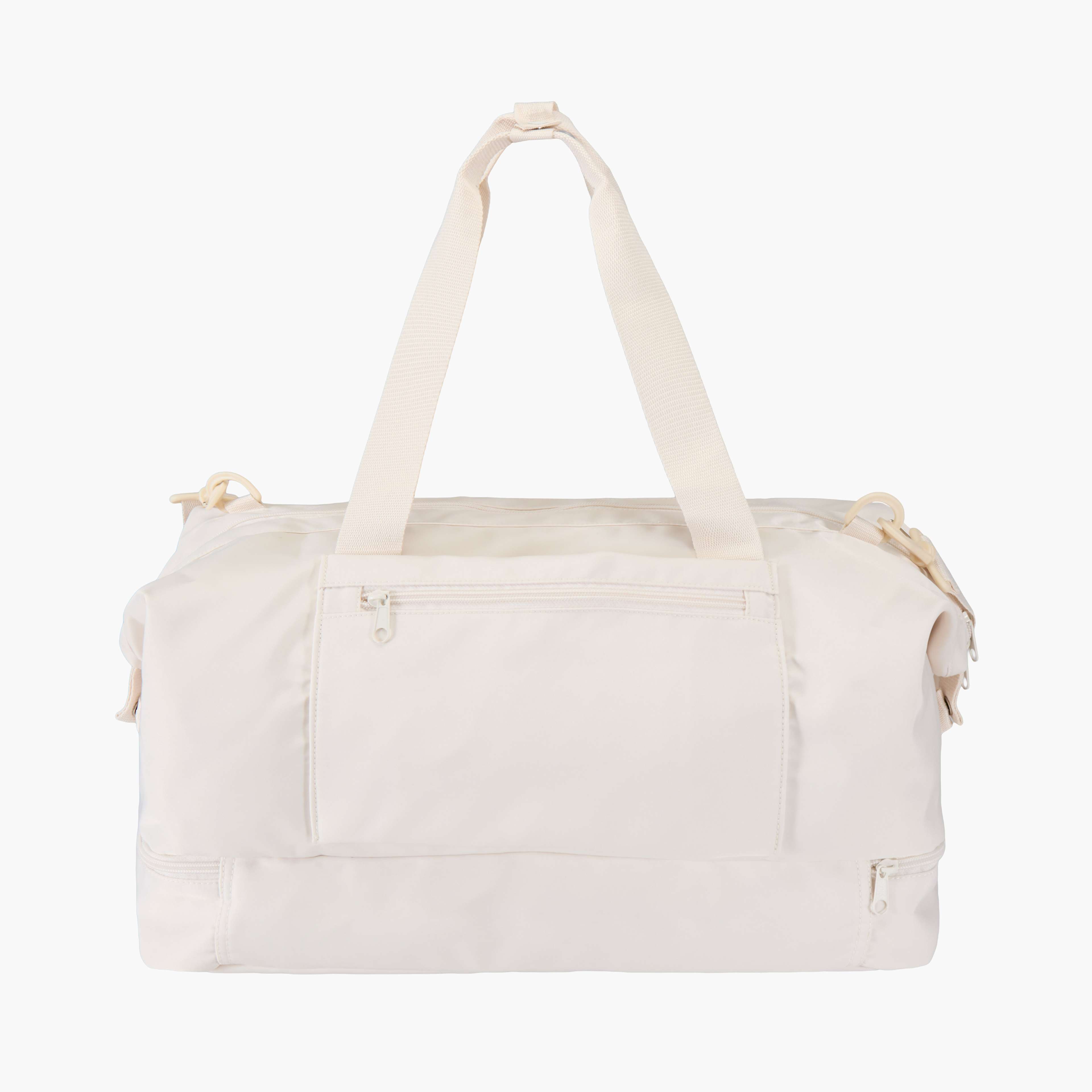 sasha production - recycled travel duffel
