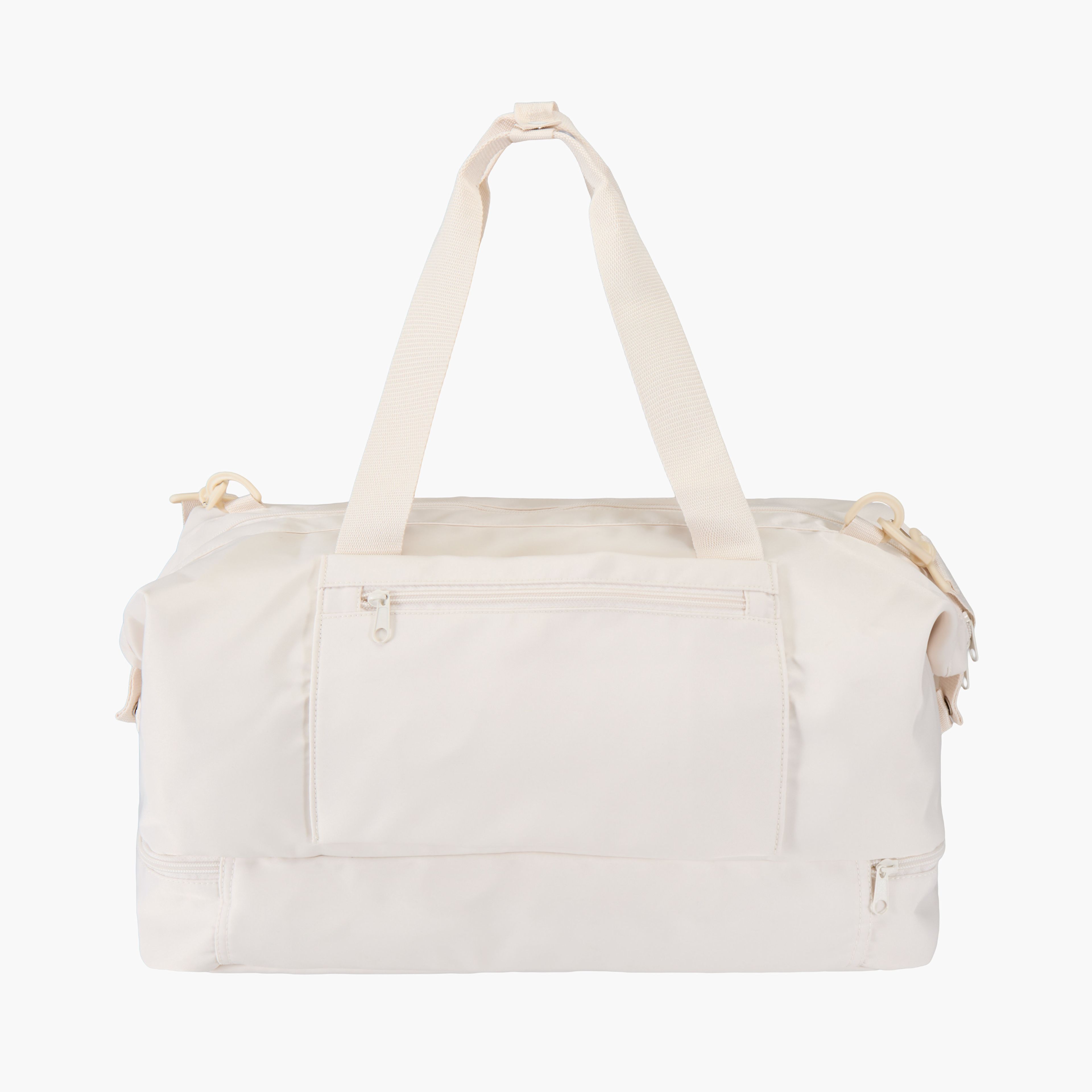 sasha production - recycled travel duffel