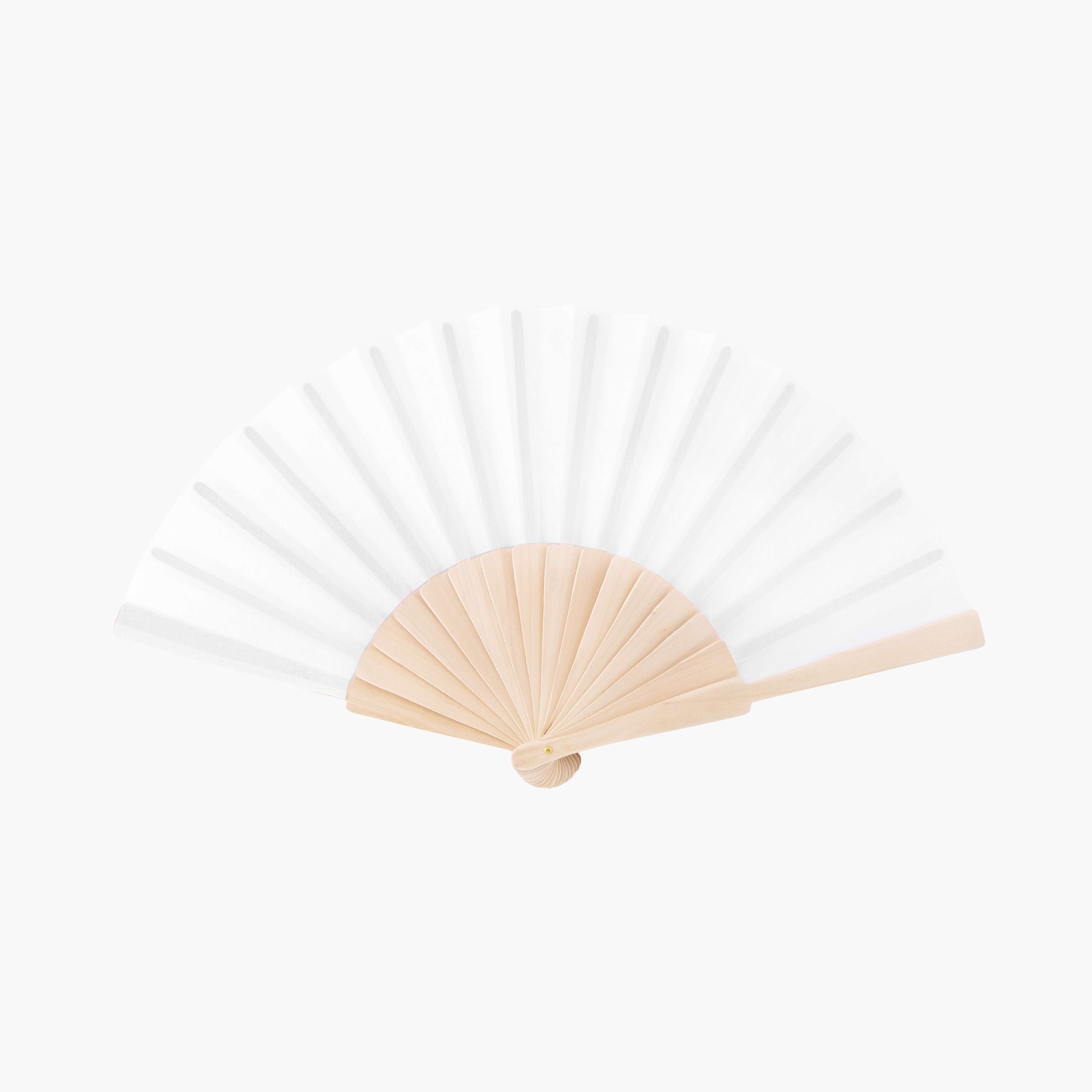 sasha production - wooden hand fan 