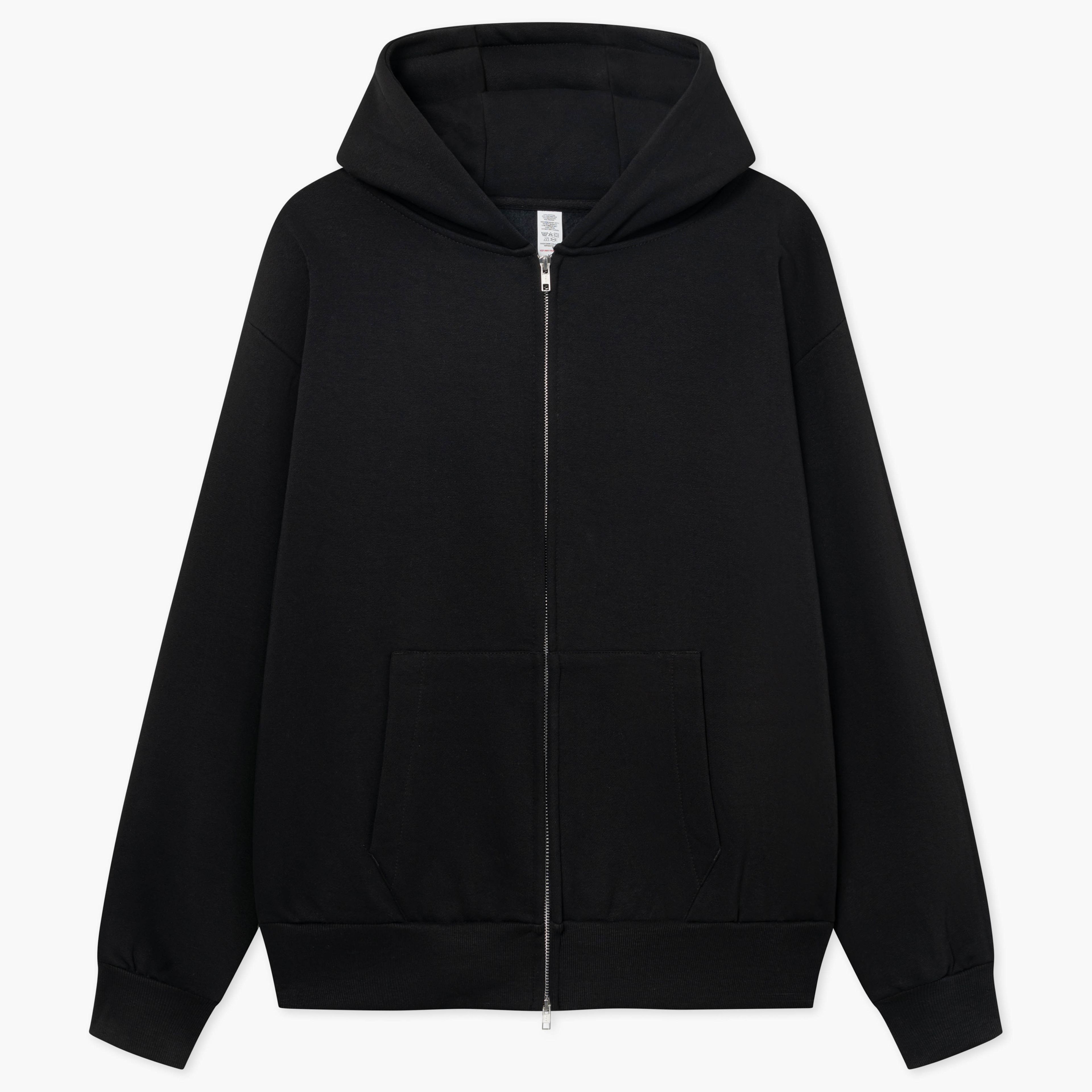 sasha production - double zip hoodie