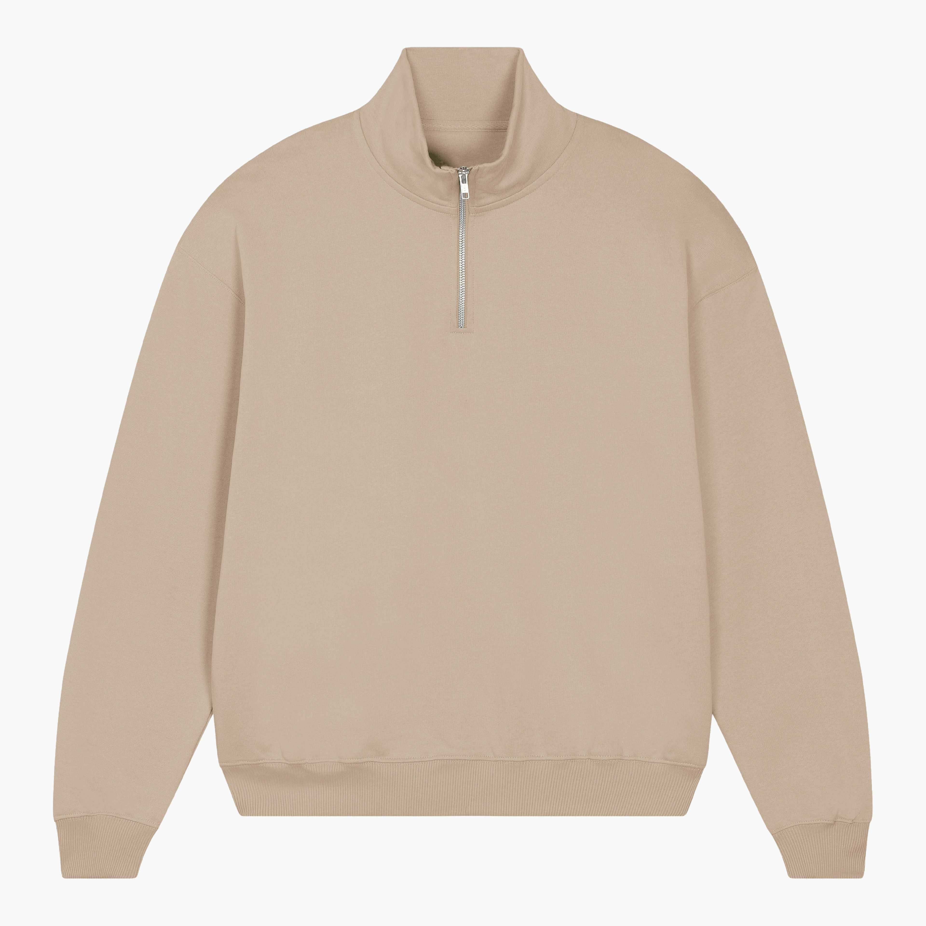 sasha production - relaxed half zip 