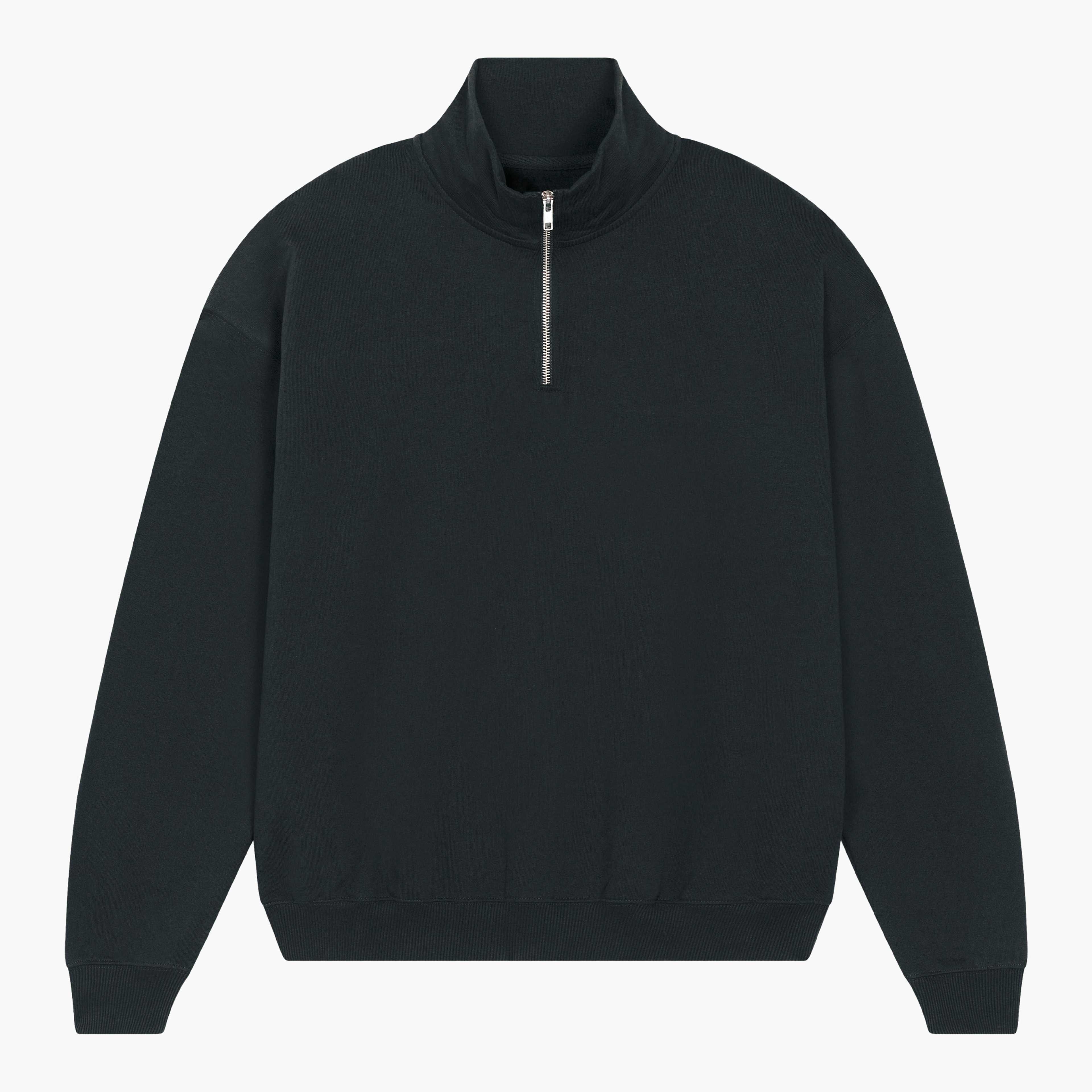 sasha production - relaxed half zip 