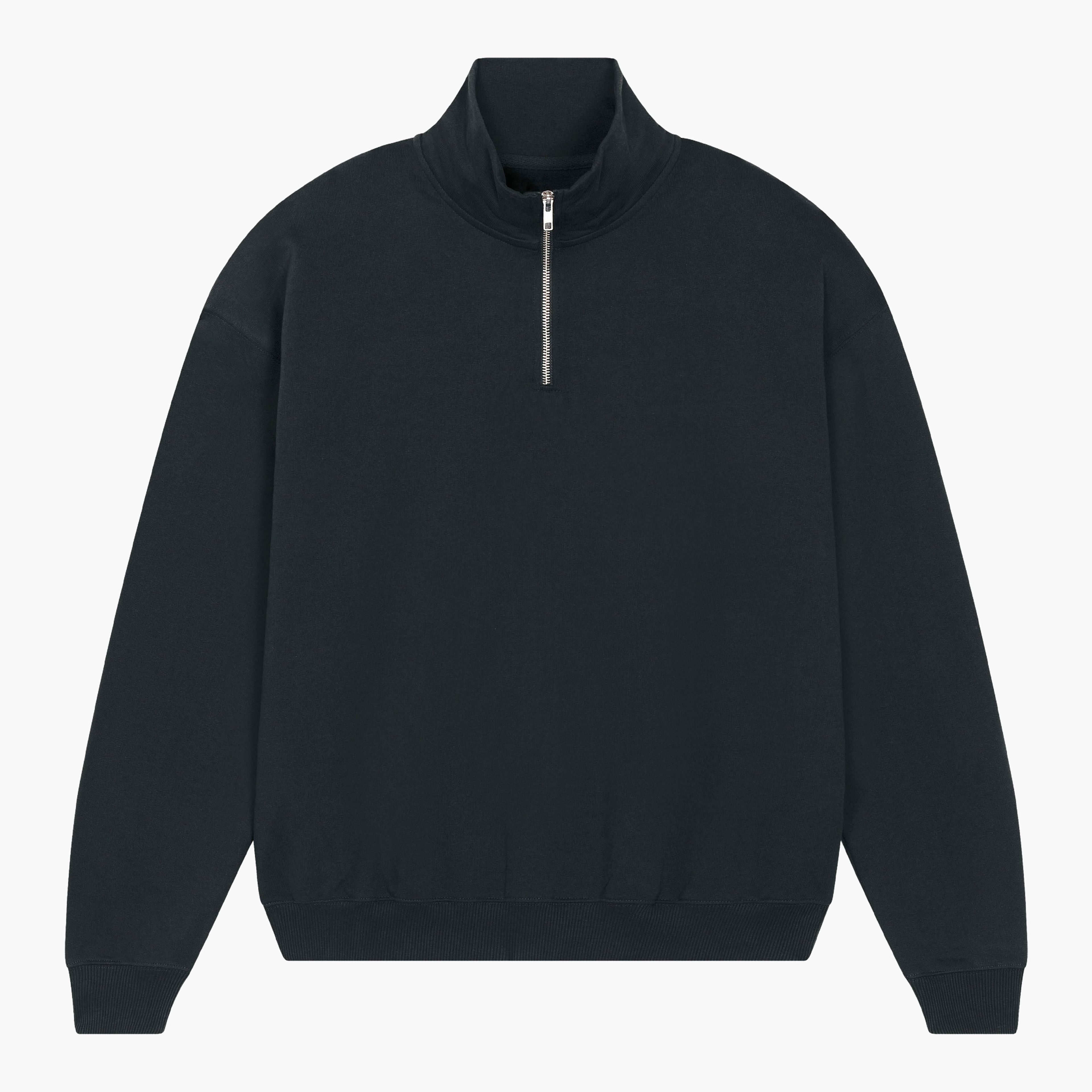 sasha production - relaxed half zip 