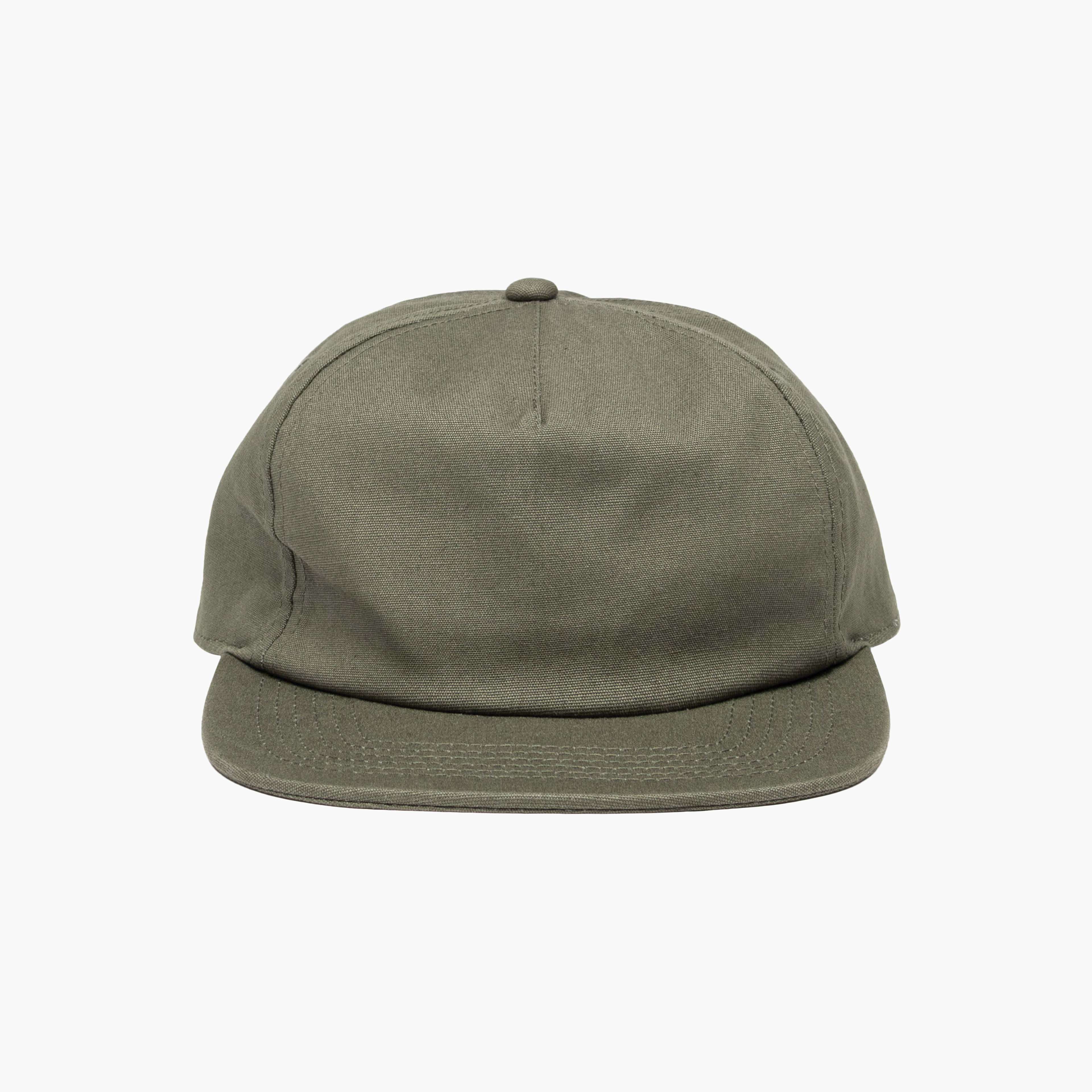 sasha production - organic 5 panel cap 
