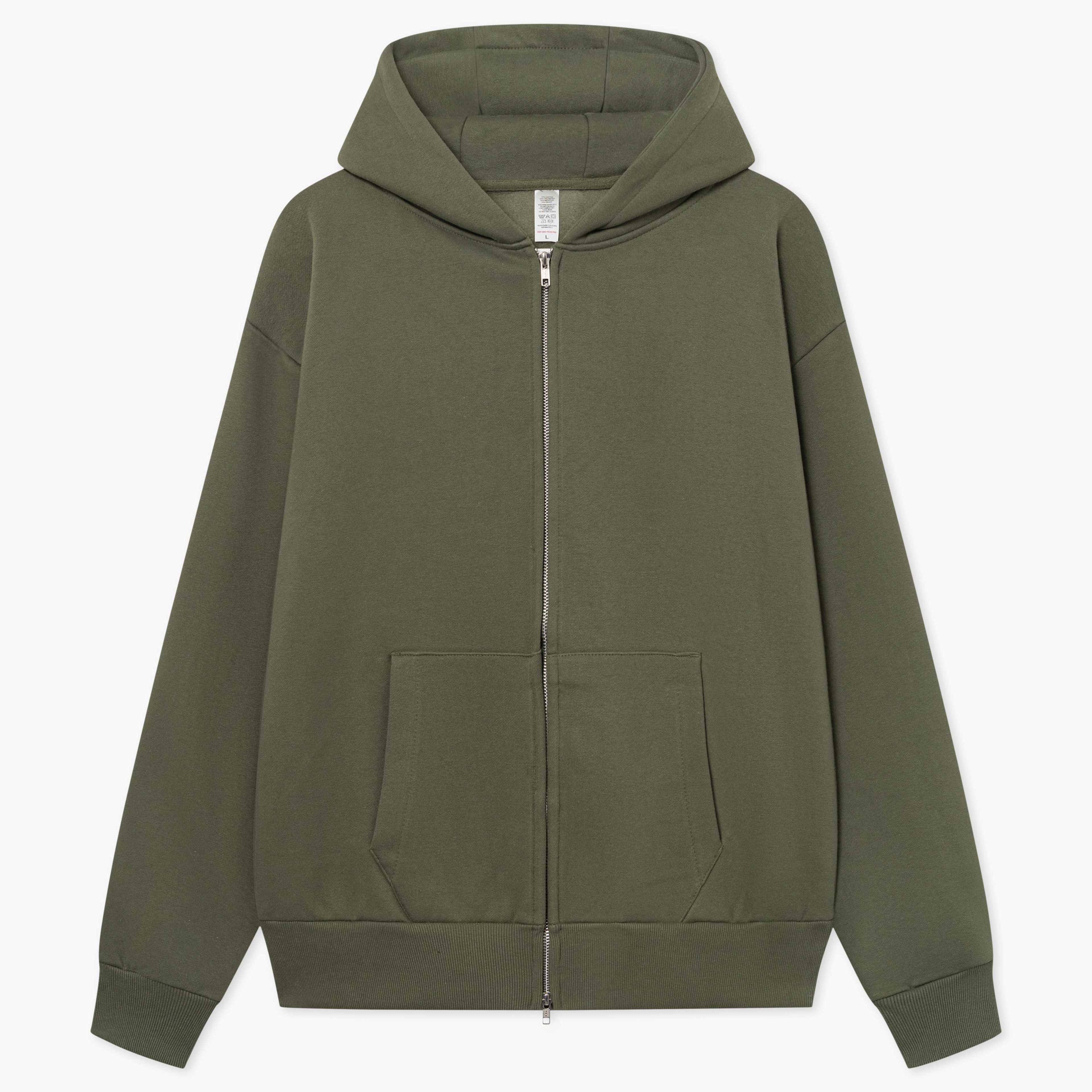 sasha production - double zip hoodie