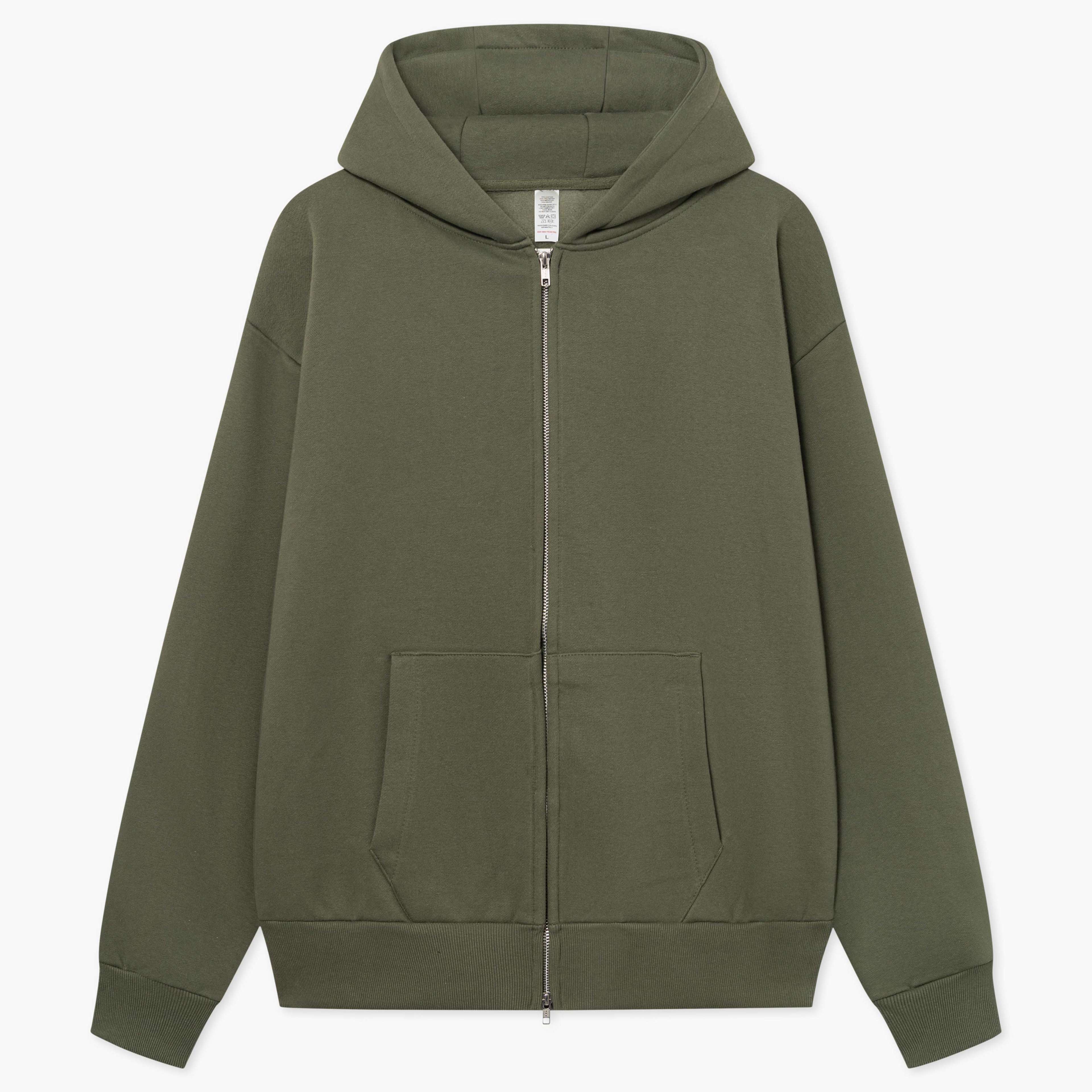 sasha production - double zip hoodie
