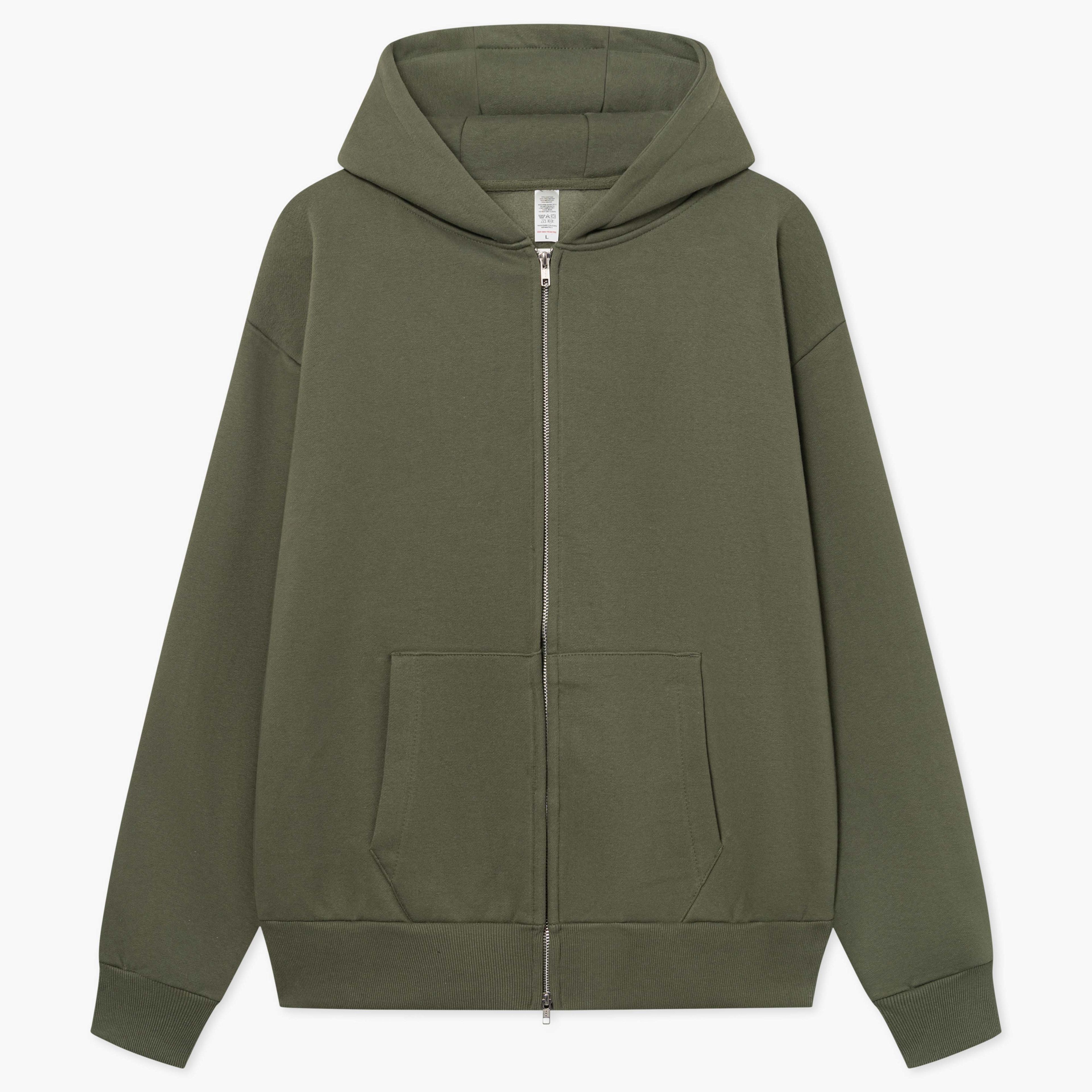 sasha production - double zip hoodie