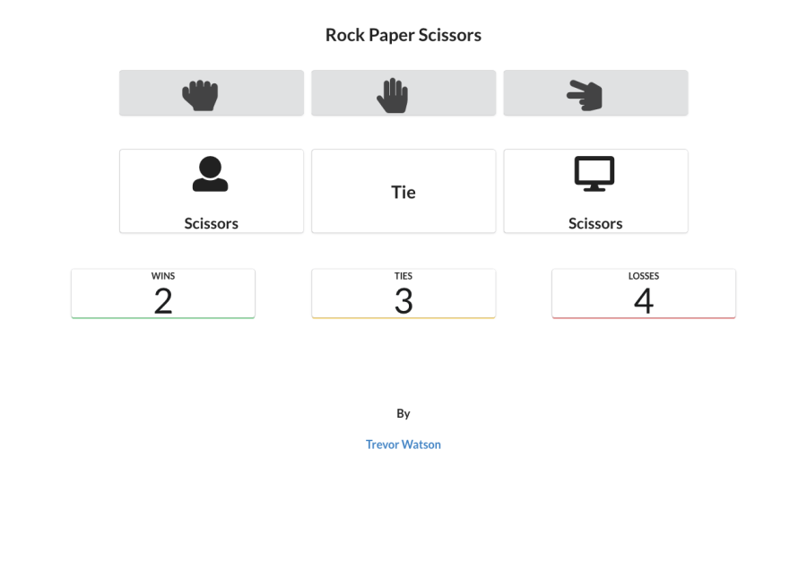 React Rock-Paper-Scissors