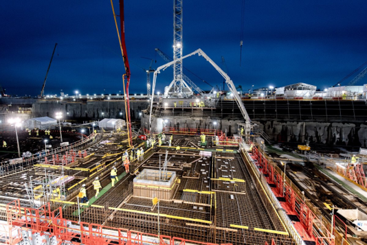 Das Kernkraftwerk Hinkley Point C, Großbritannien