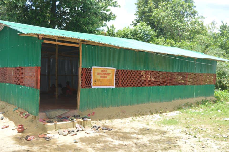 RBDS-established  two child development centre in Rohingya refugee camp