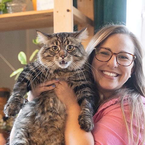 Meet our wackiest cat name Prison Mike