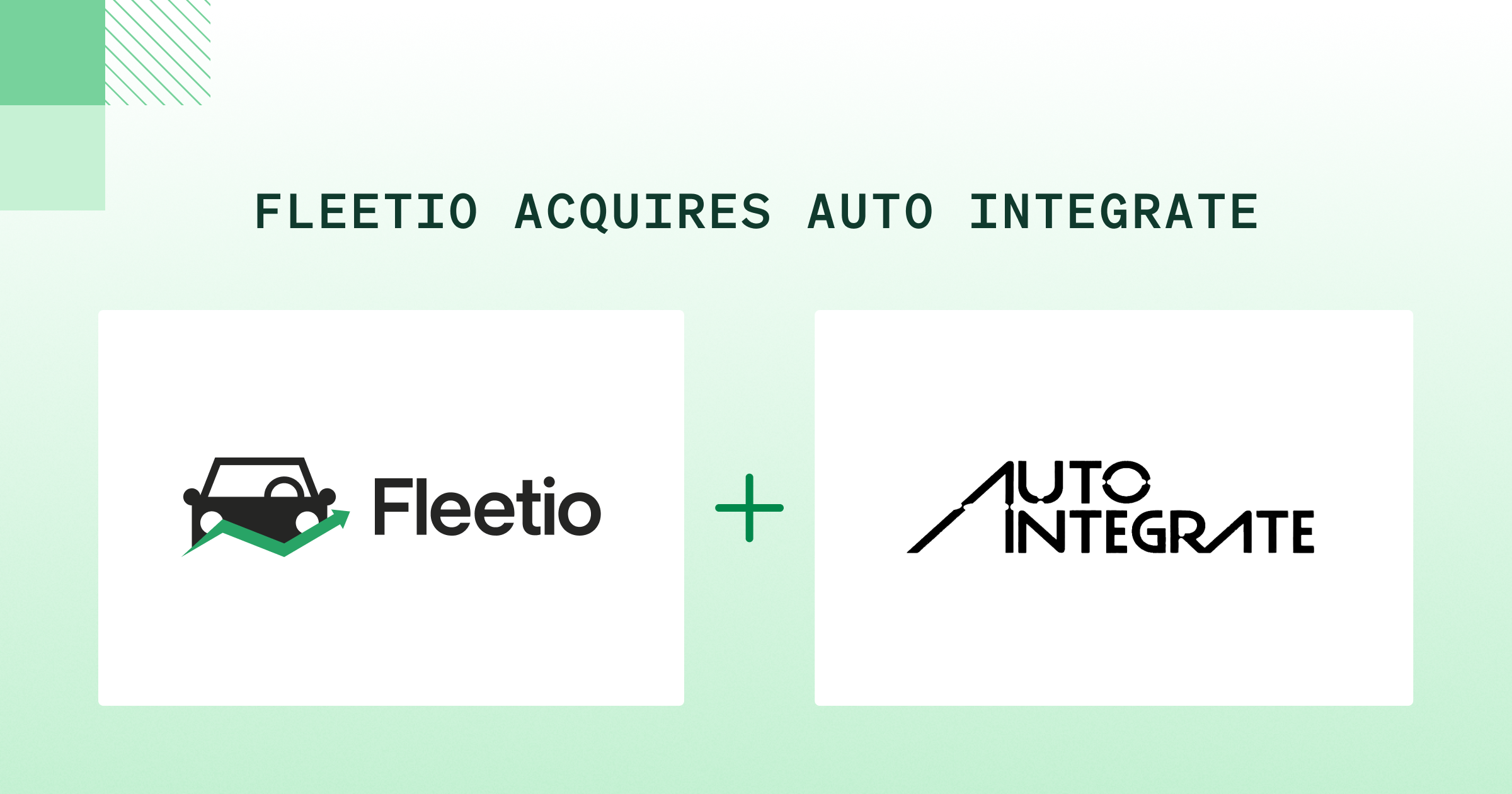 Fleetio Raises over 450 Million Series D and Acquires Auto Integrate