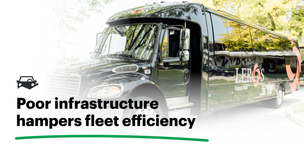 The Impact of Infrastructure on Transportation Fleets
