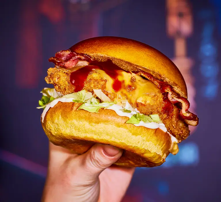 BBQ Chicken Burger