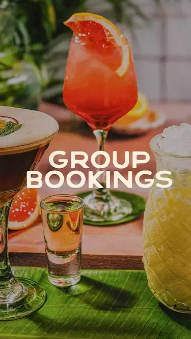 Las Iguanas Group Bookings Mobile Hero
