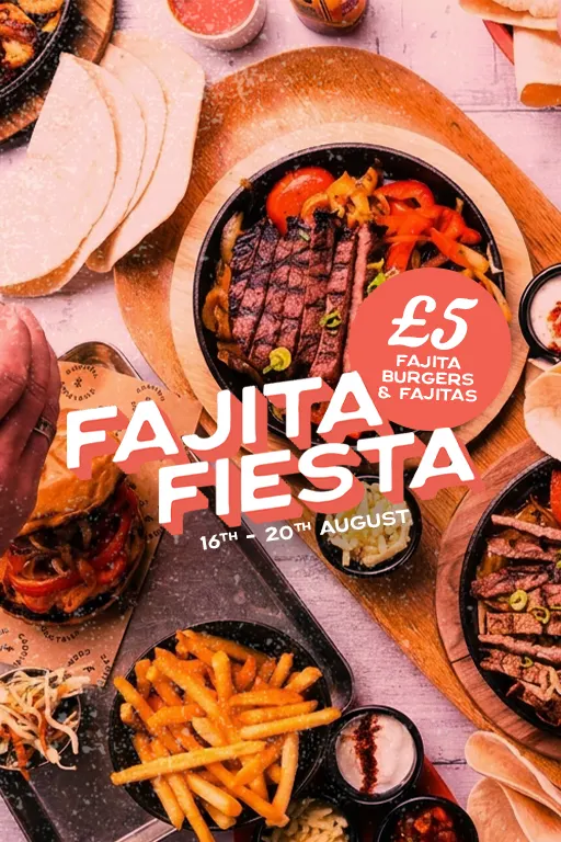£5 Fajita Fiesta Website Mobile