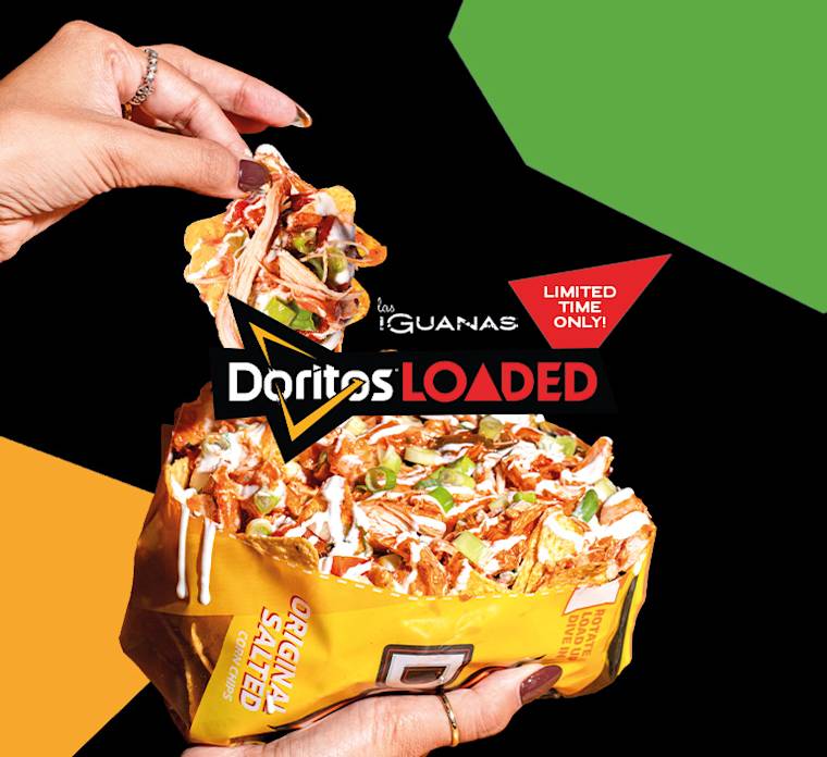 Las Iguanas has teamed up with Doritos to bring you the ultimate loaded creation! 