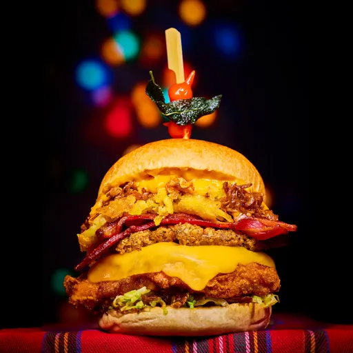 Loaded Crimbo Burger