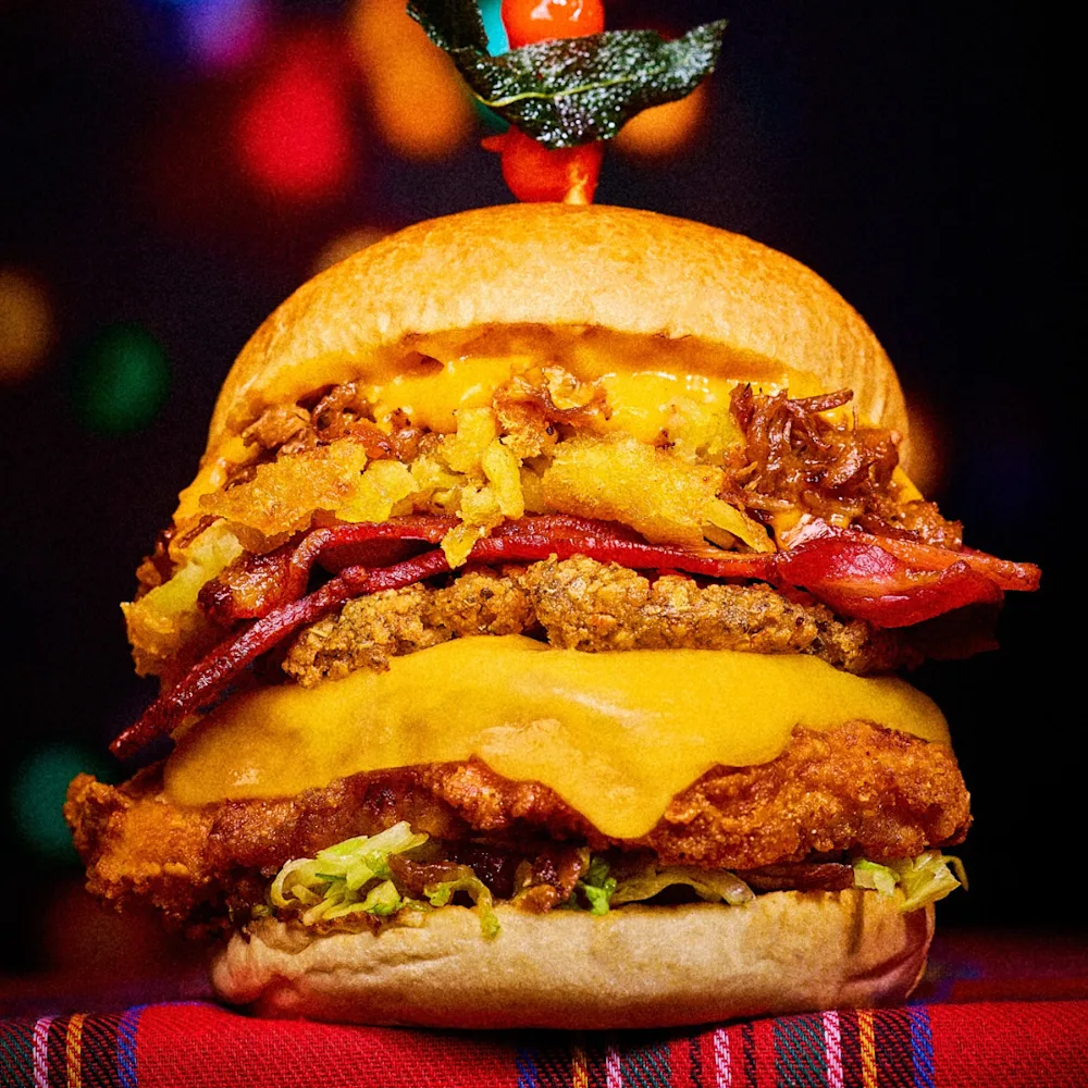 Loaded Crimbo Burger