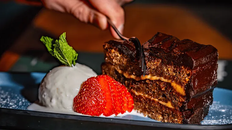 Banana Tree Banana Fudge Cake