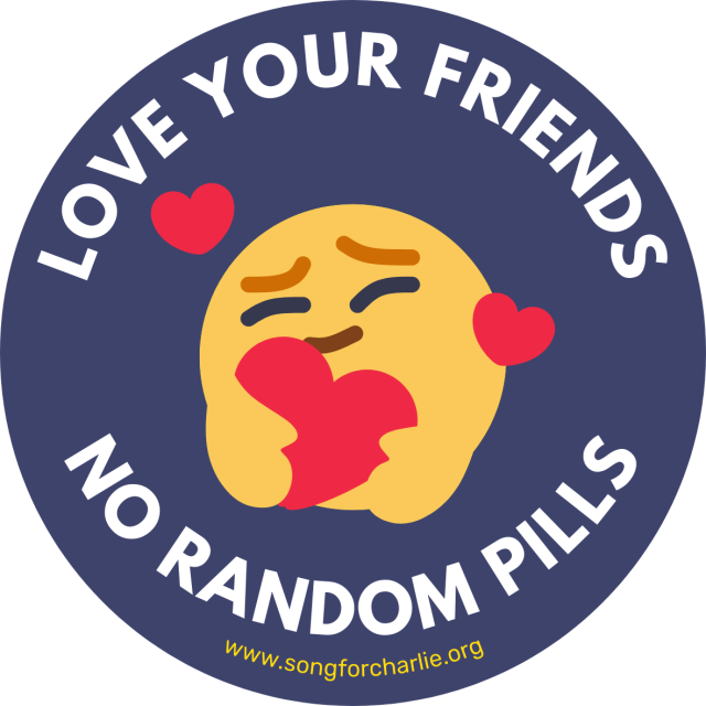 loveyourfriendsblue sticker