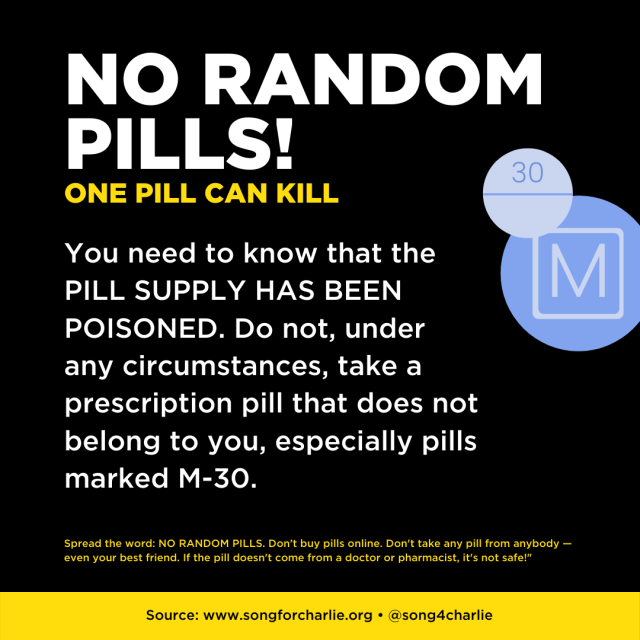 story - no random pills - supply