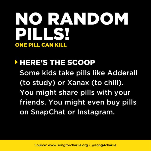 story - no random pills - scoop