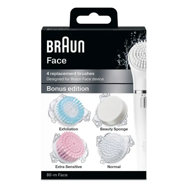 Ricambio spazzola di pulizia Braun Face 80-m - Edizione Bonus.