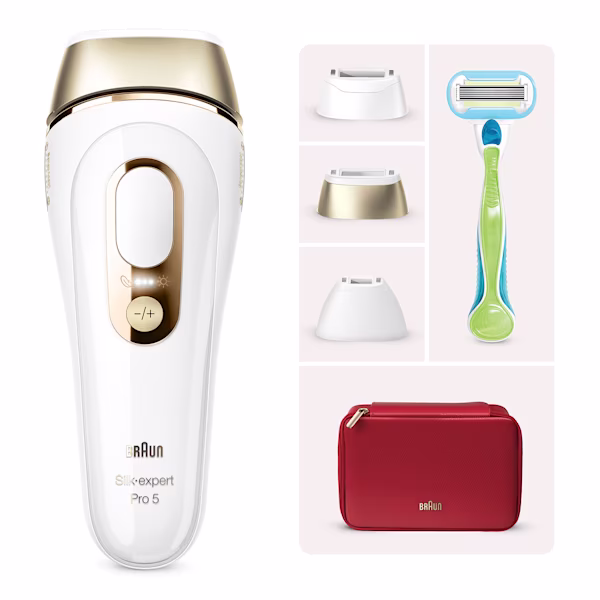 Cosa contiene la confezione: Dispositivo IPL centrato, con astuccio beige, quattro accessori e rasoio Venus Extra smooth. Cosa contiene la confezione: Dispositivo IPL centrato, con astuccio beige, quattro accessori e rasoio Venus Extra smooth.